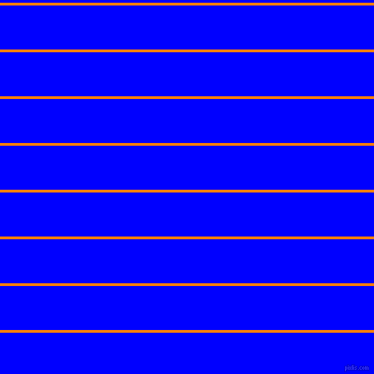 horizontal lines stripes, 4 pixel line width, 64 pixel line spacing, Dark Orange and Blue horizontal lines and stripes seamless tileable