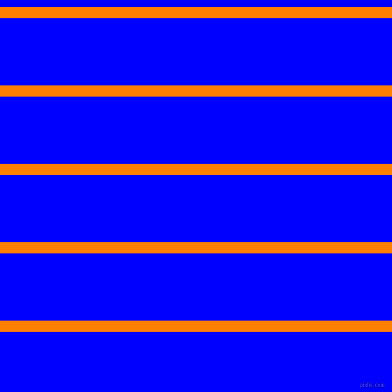horizontal lines stripes, 16 pixel line width, 96 pixel line spacing, Dark Orange and Blue horizontal lines and stripes seamless tileable