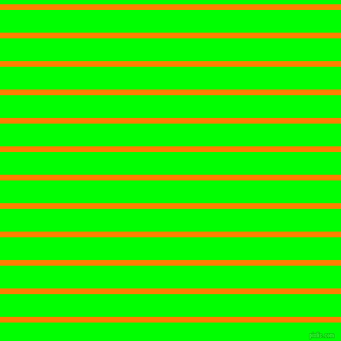 horizontal lines stripes, 8 pixel line width, 32 pixel line spacing, Dark Orange and Lime horizontal lines and stripes seamless tileable