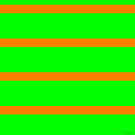horizontal lines stripes, 32 pixel line width, 96 pixel line spacing, Dark Orange and Lime horizontal lines and stripes seamless tileable