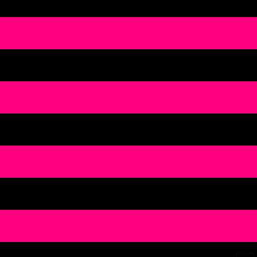 horizontal lines stripes, 64 pixel line width, 64 pixel line spacing, Deep Pink and Black horizontal lines and stripes seamless tileable