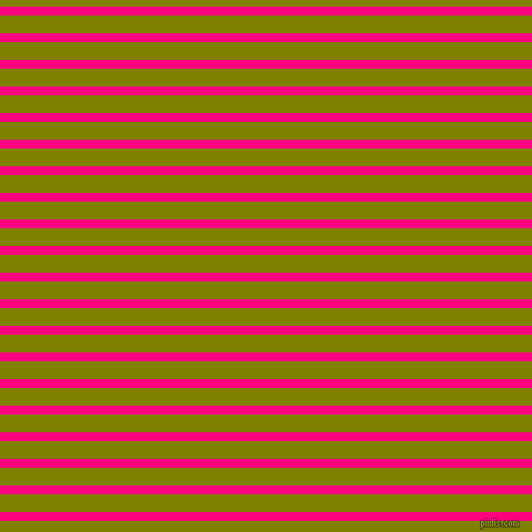 horizontal lines stripes, 8 pixel line width, 16 pixel line spacing, Deep Pink and Olive horizontal lines and stripes seamless tileable