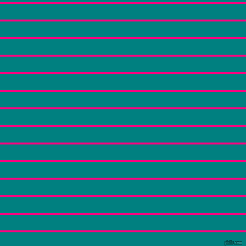 horizontal lines stripes, 4 pixel line width, 32 pixel line spacing, Deep Pink and Teal horizontal lines and stripes seamless tileable