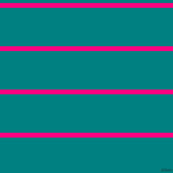 horizontal lines stripes, 16 pixel line width, 128 pixel line spacing, Deep Pink and Teal horizontal lines and stripes seamless tileable