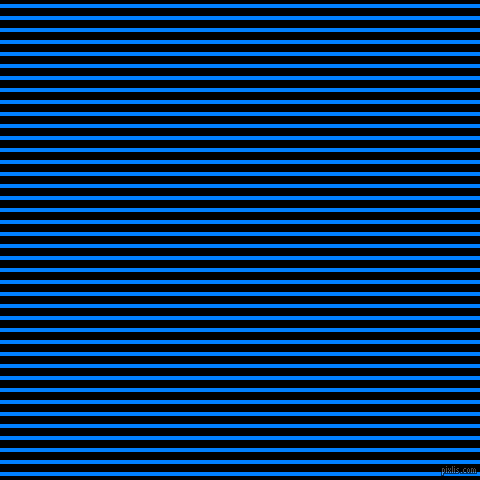 horizontal lines stripes, 4 pixel line width, 8 pixel line spacing, Dodger Blue and Black horizontal lines and stripes seamless tileable