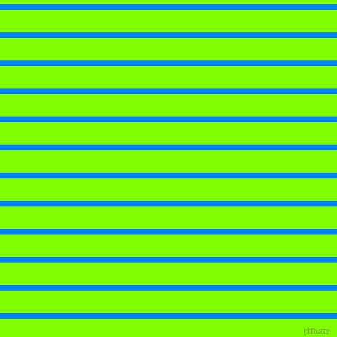 horizontal lines stripes, 8 pixel line width, 32 pixel line spacing, Dodger Blue and Chartreuse horizontal lines and stripes seamless tileable
