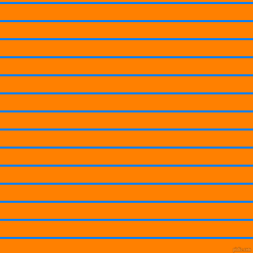 horizontal lines stripes, 4 pixel line width, 32 pixel line spacing, Dodger Blue and Dark Orange horizontal lines and stripes seamless tileable