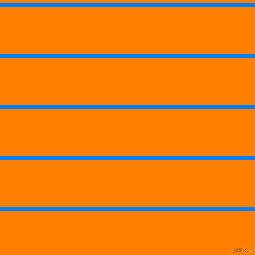 horizontal lines stripes, 8 pixel line width, 96 pixel line spacing, Dodger Blue and Dark Orange horizontal lines and stripes seamless tileable