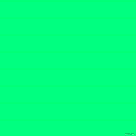 horizontal lines stripes, 2 pixel line width, 64 pixel line spacing, Dodger Blue and Spring Green horizontal lines and stripes seamless tileable