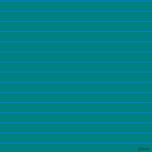 horizontal lines stripes, 2 pixel line width, 32 pixel line spacing, Dodger Blue and Teal horizontal lines and stripes seamless tileable
