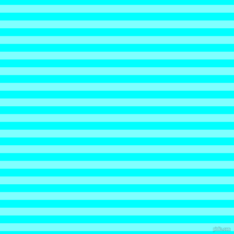 horizontal lines stripes, 16 pixel line width, 16 pixel line spacing, Electric Blue and Aqua horizontal lines and stripes seamless tileable
