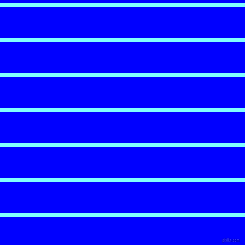 horizontal lines stripes, 8 pixel line width, 64 pixel line spacing, Electric Blue and Blue horizontal lines and stripes seamless tileable