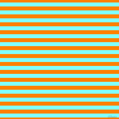 horizontal lines stripes, 16 pixel line width, 16 pixel line spacing, Electric Blue and Dark Orange horizontal lines and stripes seamless tileable