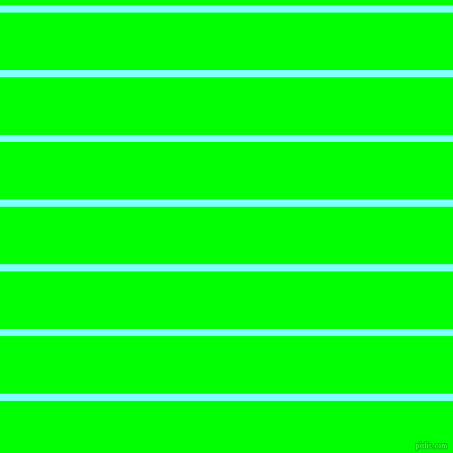 horizontal lines stripes, 8 pixel line width, 64 pixel line spacing, Electric Blue and Lime horizontal lines and stripes seamless tileable