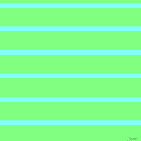 horizontal lines stripes, 16 pixel line width, 64 pixel line spacing, Electric Blue and Mint Green horizontal lines and stripes seamless tileable