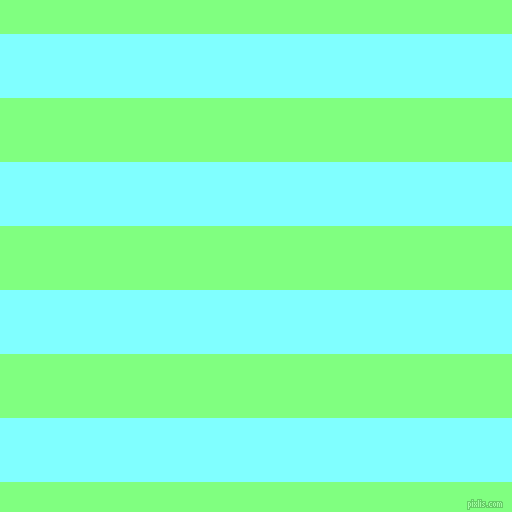 horizontal lines stripes, 64 pixel line width, 64 pixel line spacing, Electric Blue and Mint Green horizontal lines and stripes seamless tileable
