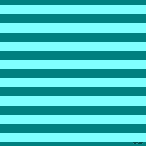 horizontal lines stripes, 32 pixel line width, 32 pixel line spacing, Electric Blue and Teal horizontal lines and stripes seamless tileable