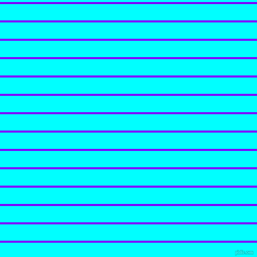 horizontal lines stripes, 4 pixel line width, 32 pixel line spacing, Electric Indigo and Aqua horizontal lines and stripes seamless tileable