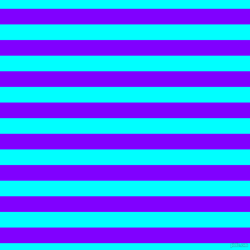 horizontal lines stripes, 32 pixel line width, 32 pixel line spacing, Electric Indigo and Aqua horizontal lines and stripes seamless tileable