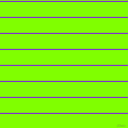 horizontal lines stripes, 4 pixel line width, 64 pixel line spacing, Electric Indigo and Chartreuse horizontal lines and stripes seamless tileable
