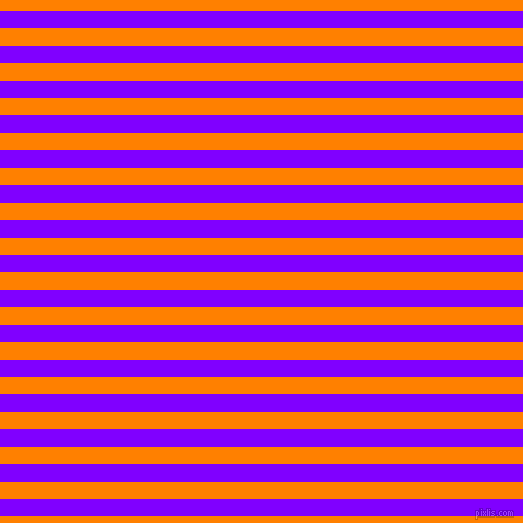 horizontal lines stripes, 16 pixel line width, 16 pixel line spacing, Electric Indigo and Dark Orange horizontal lines and stripes seamless tileable