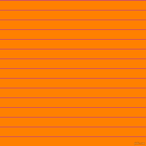 horizontal lines stripes, 1 pixel line width, 32 pixel line spacing, Electric Indigo and Dark Orange horizontal lines and stripes seamless tileable