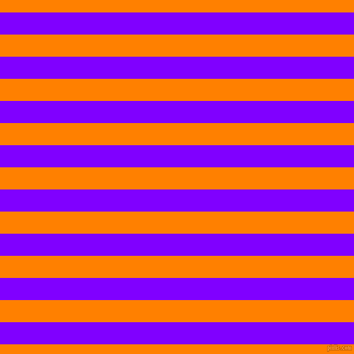 horizontal lines stripes, 32 pixel line width, 32 pixel line spacing, Electric Indigo and Dark Orange horizontal lines and stripes seamless tileable