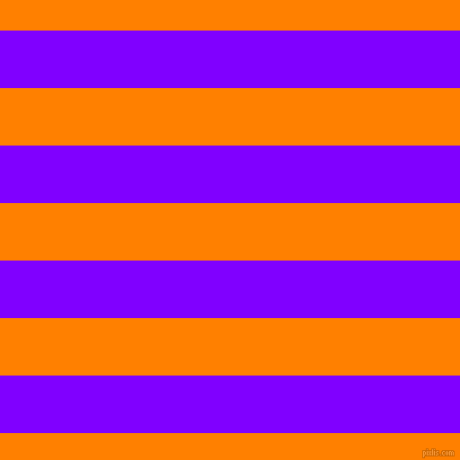 horizontal lines stripes, 64 pixel line width, 64 pixel line spacing, Electric Indigo and Dark Orange horizontal lines and stripes seamless tileable