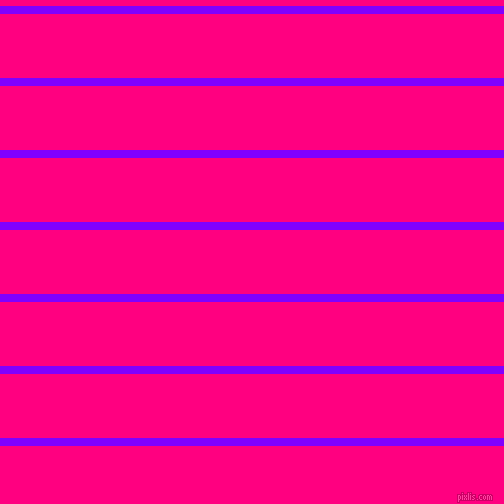 horizontal lines stripes, 8 pixel line width, 64 pixel line spacing, Electric Indigo and Deep Pink horizontal lines and stripes seamless tileable