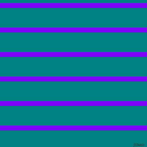 horizontal lines stripes, 16 pixel line width, 64 pixel line spacing, Electric Indigo and Teal horizontal lines and stripes seamless tileable