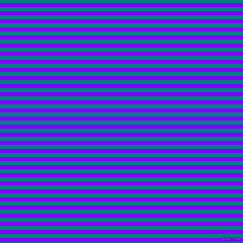 horizontal lines stripes, 8 pixel line width, 8 pixel line spacing, Electric Indigo and Teal horizontal lines and stripes seamless tileable