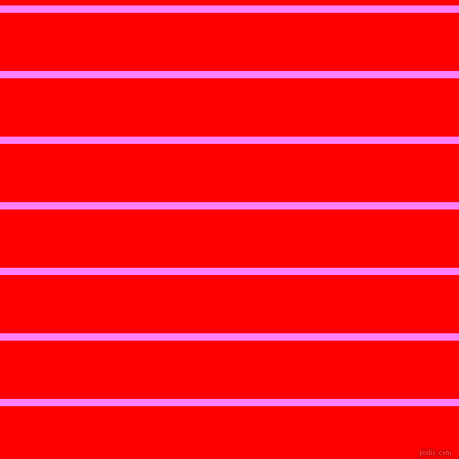 horizontal lines stripes, 8 pixel line width, 64 pixel line spacing, Fuchsia Pink and Red horizontal lines and stripes seamless tileable