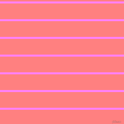 horizontal lines stripes, 8 pixel line width, 64 pixel line spacing, Fuchsia Pink and Salmon horizontal lines and stripes seamless tileable