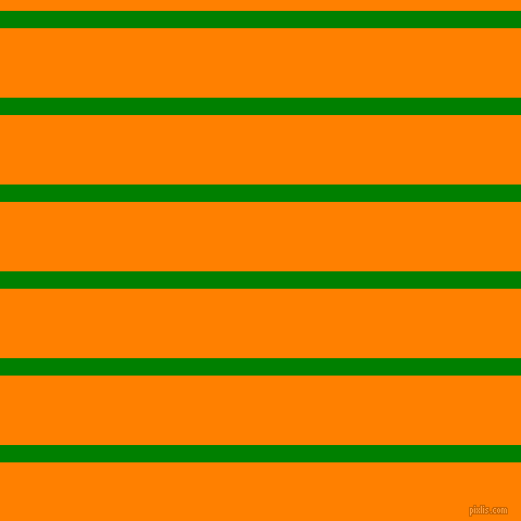 horizontal lines stripes, 16 pixel line width, 64 pixel line spacing, Green and Dark Orange horizontal lines and stripes seamless tileable