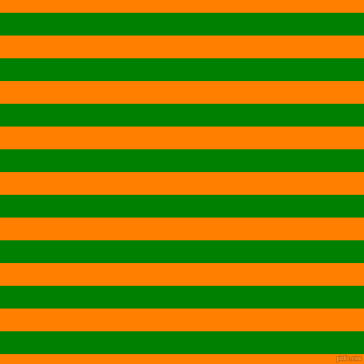 horizontal lines stripes, 32 pixel line width, 32 pixel line spacing, Green and Dark Orange horizontal lines and stripes seamless tileable