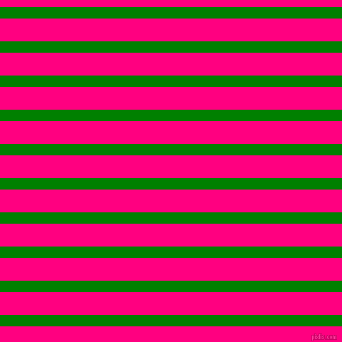 horizontal lines stripes, 16 pixel line width, 32 pixel line spacing, Green and Deep Pink horizontal lines and stripes seamless tileable