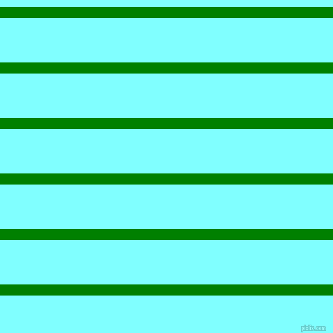 horizontal lines stripes, 16 pixel line width, 64 pixel line spacing, Green and Electric Blue horizontal lines and stripes seamless tileable