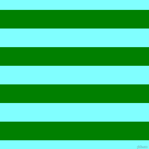 horizontal lines stripes, 64 pixel line width, 64 pixel line spacing, Green and Electric Blue horizontal lines and stripes seamless tileable