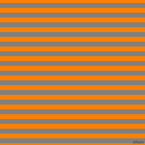 horizontal lines stripes, 16 pixel line width, 16 pixel line spacing, Grey and Dark Orange horizontal lines and stripes seamless tileable