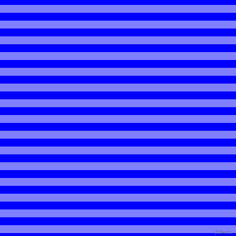 horizontal lines stripes, 16 pixel line width, 16 pixel line spacing, Light Slate Blue and Blue horizontal lines and stripes seamless tileable