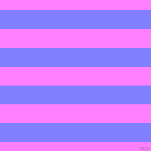 horizontal lines stripes, 64 pixel line width, 64 pixel line spacing, Light Slate Blue and Fuchsia Pink horizontal lines and stripes seamless tileable