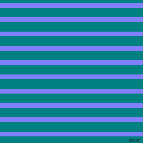 horizontal lines stripes, 16 pixel line width, 32 pixel line spacing, Light Slate Blue and Teal horizontal lines and stripes seamless tileable