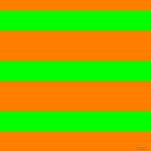 horizontal lines stripes, 64 pixel line width, 96 pixel line spacing, Lime and Dark Orange horizontal lines and stripes seamless tileable