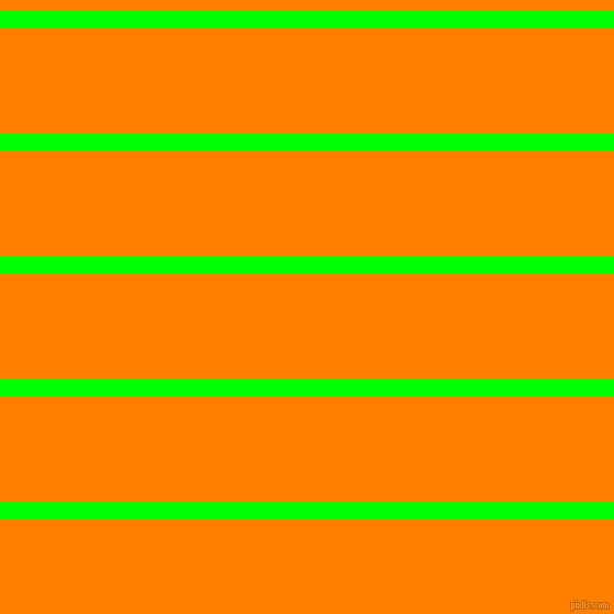 horizontal lines stripes, 16 pixel line width, 96 pixel line spacing, Lime and Dark Orange horizontal lines and stripes seamless tileable