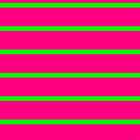 horizontal lines stripes, 16 pixel line width, 64 pixel line spacing, Lime and Deep Pink horizontal lines and stripes seamless tileable