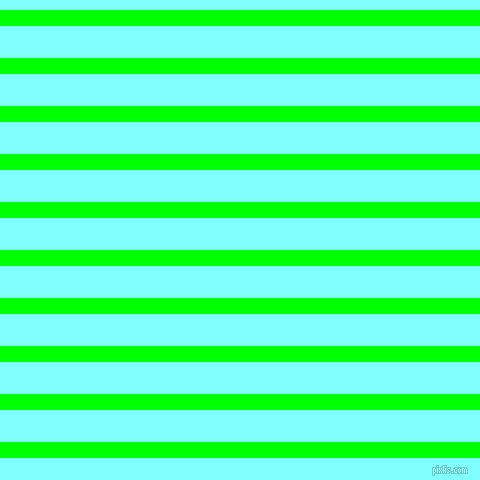horizontal lines stripes, 16 pixel line width, 32 pixel line spacing, Lime and Electric Blue horizontal lines and stripes seamless tileable