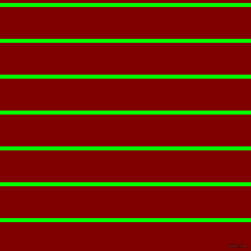horizontal lines stripes, 8 pixel line width, 64 pixel line spacing, Lime and Maroon horizontal lines and stripes seamless tileable