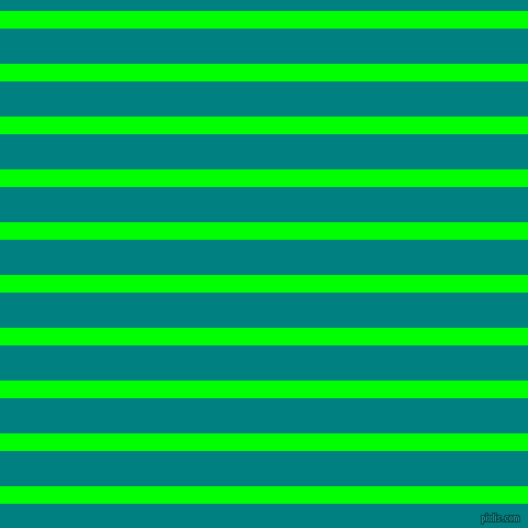 horizontal lines stripes, 16 pixel line width, 32 pixel line spacing, Lime and Teal horizontal lines and stripes seamless tileable