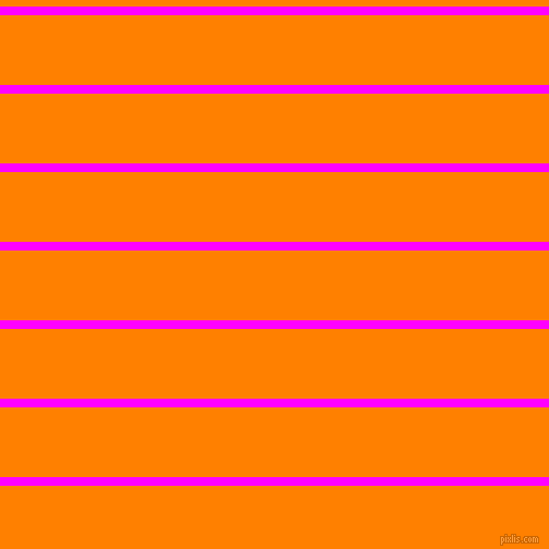 horizontal lines stripes, 8 pixel line width, 64 pixel line spacing, Magenta and Dark Orange horizontal lines and stripes seamless tileable