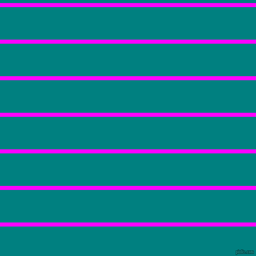 horizontal lines stripes, 8 pixel line width, 64 pixel line spacing, Magenta and Teal horizontal lines and stripes seamless tileable